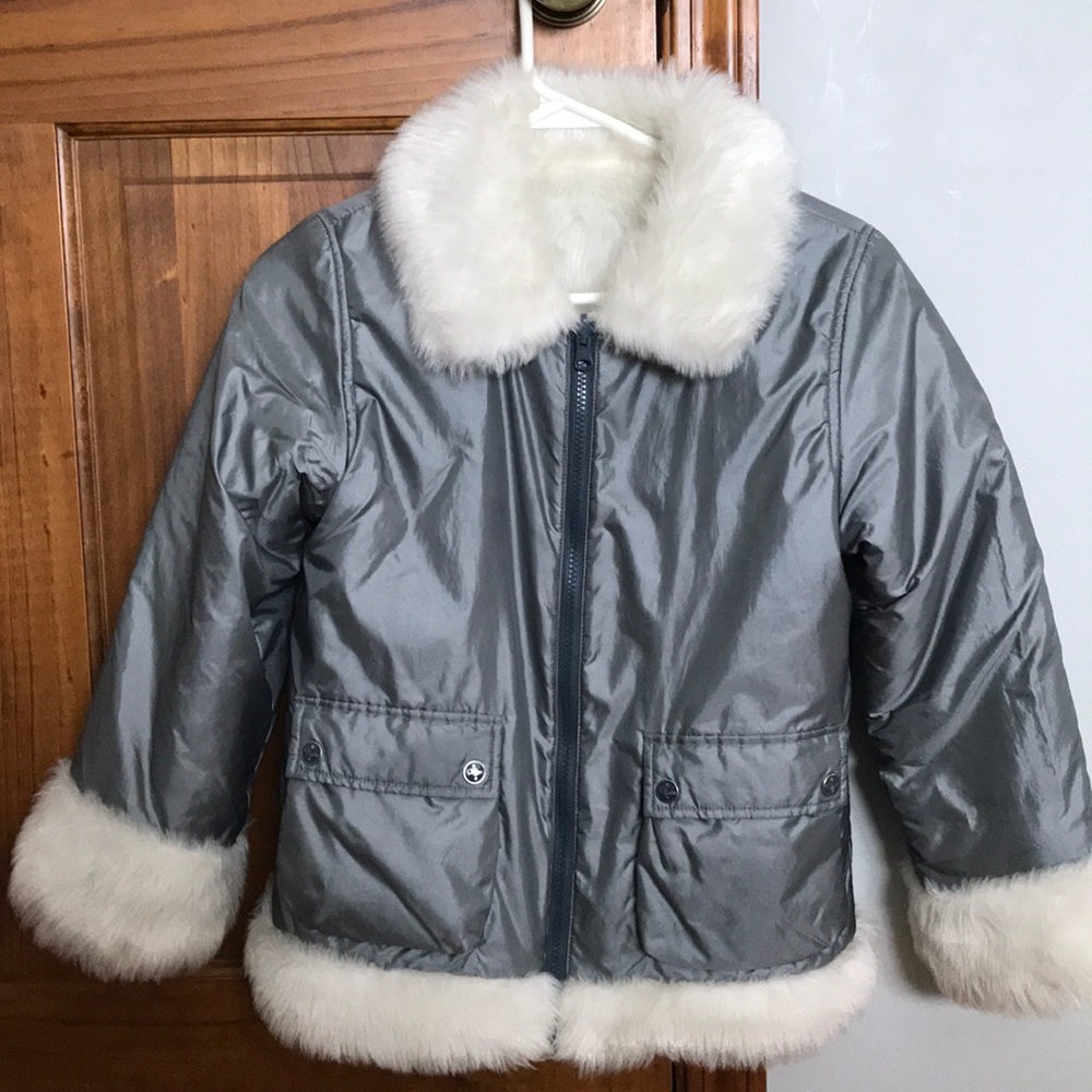 Girls reversible winter coat
